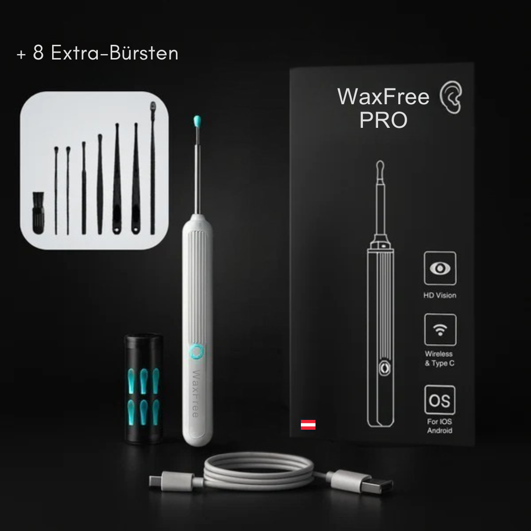 WaxFree™ – Smarte Ohrreinigung